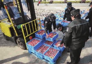 轨交公安销毁违禁品