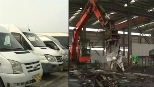 无锡集中销毁26辆非法营运黑车，挖掘机铁钳高效拆解彰显执法决心